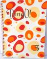 Notebook Spiral - A4 - 3 Subjects - Multicolour. 