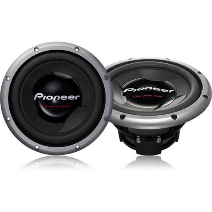 Pioneer TS-W308D4 Car Audio Champion Series 1400 Watt Dual 4 Ohm 12" Subwoofer Pioneer speaker sub woofer 12-Inch D4 Regular Core Subwoofer