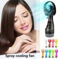 Portable Handheld Water Misting Fan- water spray fan-Misting Fan- for Summer Beach, Travel, Camping, BBQ and More Outdoor Activities. 