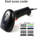 Master IT K112J High-Quality 1D Wired Handheld Laser Barcode Scanner – 200 Scans/Sec. 