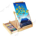 SINOART LOW NOQ Art Easel box In stock table top easels for display beech wood. 
