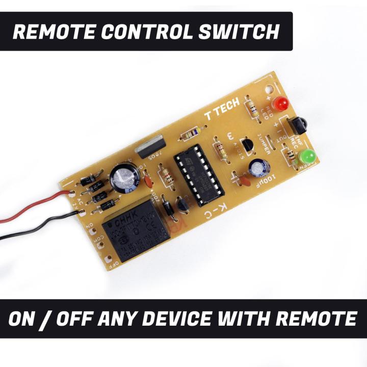 remote Control Relay  Remote Control Switch Control any Electronics Device via Remote