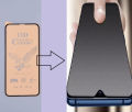 Infinix Hot 9 Play 21D 9D Ceramic Matte Protector Anti Finger Print  Sheet Especially Design For Pub G. 