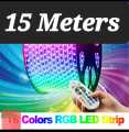Rope Light15 Meter to 100 Meter - LED Strip Light Color Changing Remote Control Rgb 5050 Model. 