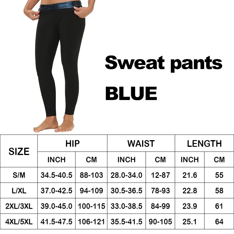 Hot thermal neoprene slimming workout pants best sale