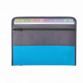 Material File Organizer Easy Access Portable A4 Size Accordion Folder 13 Pocket Expanding Document Bag for Office Use Document Management Business Meetings Student Supplies Travel Organizing. 