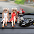 Emotion HENG Anime Figure Cartoon kawaiii Yosuga no Sora Kasugano Sora sitting position Action Figure Host Computer Chassis Decor car Ornamen. 