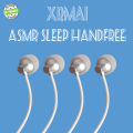 Sleep Hand free / HIFI HD Call / ASMR In-ear Headset / Noise Reduction Sleep Aid 3.5mm Earphones With Microphone White. 