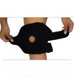 Pair of Knee Brace Support - Hot Pain Relief Neoprene Fabric. 