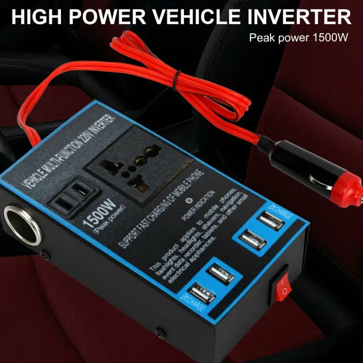 Universal%201500W%20Car%20Power%20Inverter%20DC%2012V/24V%20to%20110V/220V%20AC%20Converter,%204%20USB%20Quick%20Charge%20Ports,%20AC%20Outlets%20for%20Laptop,%20Phone,%20Electronics%20%E2%80%93%20Truck%20&%20Travel%20Essential%20-%20Image%205