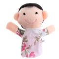 6Pcs/Set Baby Kids Family Finger Puppets Educational Story Game Hand Toys. 