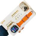 W&O X8 Ultra Max Smartwatch - 2.2 Inches Big Display - Strap Lock and Real Screws - Space Gold Dail - Full HD Display - Bluetooth Calling - Latest Model - All Sports Mode. 