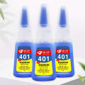 South Korea's 401 strong authentic 502 glue imported raw materials quick-drying shoe glue manicure sticky shoes special wood plastic metal ceramic glass handmade transparent liquid adhesive sticks firmly. 