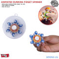 Among Us Dynamic Fidget Spinner, Stress Relief Anxiety Toy Animated Top Fidget Spinner Gyro Running Fidget Spinner for Kids & Adults Available in Multi Characters Pikachu Among Us Naruto Sasuke Jiraiya Astronaut Perfect Gift For Your Baby Boy & Girl. 