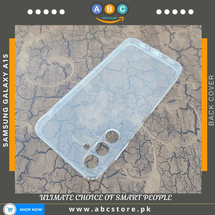 Samsung%20Galaxy%20A15,%20Soft%20TPU%20Ultra-Clear%20with%20Dust%20Plugs%20(NO%20Corner%20Bumpers)%20Back%20Cover%20for%20A15,%20SamsungA15%20-%20Image%203