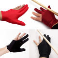 Professional 3 Finger Nylon Billiard Gloves Pool Cue Shooters Snooker Gloves. 