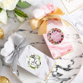 500pcs/Roll Sticker Round-shape "thank you" Sticker Label Paper Packaging Decoration Handmade Thank You Sticker. 