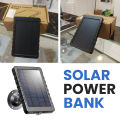 Trail Camera Solar Panel - DC 6V/3000mAh Solar Power Bank for Wildlife Monitoring. 