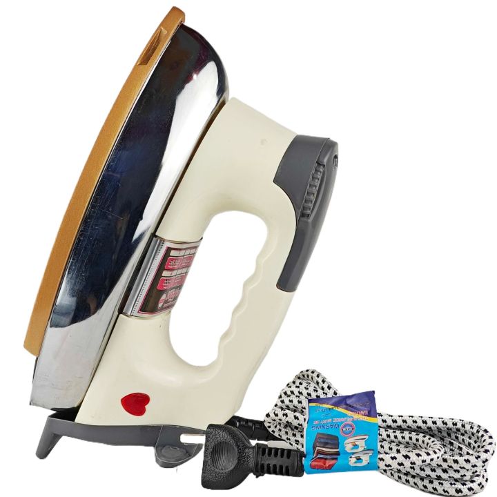 Iron%20%20%20*Original%20Dry%201000%20Watts%20Made%20In%20Japan%20Heavy%20Duty%20Deluxe%20Automatic%20dry%20Iron%20White%20Gold%20Plated%20High%20Quality%20Home%20Appliances%20-%20Image%2010