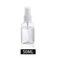 YT Free Funnel+Label Sticker -Transparent Empty Spray Bottles15ml/30ml/50ml/100ml Plastic Mini Refillable Container Empty Cosmetic Containers=1pcs. 