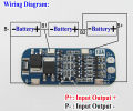 Lithium Battery 3S 12V 10A Charge Protection Board BMS PCM for 18650 Li-ion Cells Charging-3s 10A BMS for Li-ion 18650 cells-3S 10A BMS Module for Li-ion 18650 Battery Charger Protection 11.1V 12.6V Battery Balancer. 