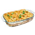 Baking Glass Dish Oven Glass Baking Plate Heatresistant Oven Baking Serving Dish. 