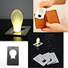 Portable Ultra-thin Mini LED Wallet Pocket Credit Card Size Lamp Night Light. 