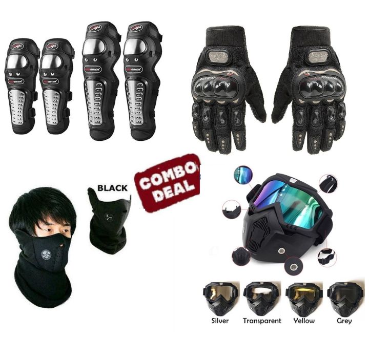 Motorcycle%20Knee%20%20Pads,%20Elbow%20Pads,%20Bike%20Gloves%20,%20Winter%20Mask%20,%20Biker%20Goggles%20%20Combo%20for%20Biker%20/%20Pack%20of%205%20Motorcycle%20PRO%20BIKER%20Gloves%20+%20Winter%20Mask%20+%20Elbow%20&%20%20Knee%20%20Pads%20/%20Guards%20+%20Biker%20Goggles%20(5%20in%201)%20/%20Set%20of%205%20-%20Image%203