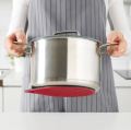 IKEA 365+ GUNSTIG Pot stand, magnetic, red, dark grey. 