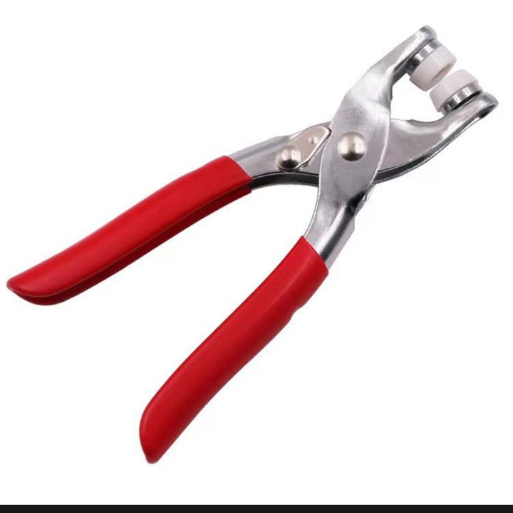 Steel Body Fastener Snap Button Press Tool For Clothes Portable Diy Button Press Plier Tool 9 mm Metal Ring Snap Buttons Presser Machine (CLICKABLE COLLECTION'S)