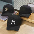 Women's Summer mIb Embroidered Baseball Korean Version Trendy Breathable Hard Top Sun Sunshade Duck Tongue Hat. 