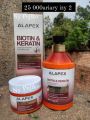 Alapex Biotin and Keratin 2 in1 Shampoo + Hair Mask Straightening Smoothing 600ml+300ml. 