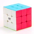 Original Qiyi Warrior S Rubiks Cube 3x3- Stickerless Magic Speed Cube.Rubiks Speed Cube,puzzle Neo Rubiks Cube. 