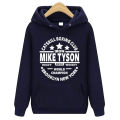 Mike tyson hooded pullover hoodie for men. 