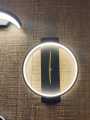 LED Wall Clock - Indoor Modern Decorative LED Wooden Fancy LED Wall Clock. 