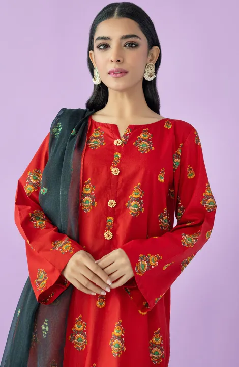 Orient%20Unstitched%202%20Piece%20Suit%20For%20Girls%20And%20Women%20Printed%20Lawn%20Shirt%20And%20Chiffon%20Dupatta%20%20-%20Summer%20Collection%20Vol%203%20-%20Image%202