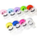 Plastic Portable Eyelash Storage Box Clear Ice Cream Eyelash Packaging Case Lollipop Candy Color Lash Storage Container Boxes. 
