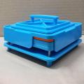 100 Holes Blue Manual Capsule Filling Machine. 