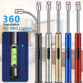USB Rechargeable Electronic Plasma Lighter, Arc Lighting Tool, Kitchen Stove, Candle Lighters, Outdoor, 360°. 