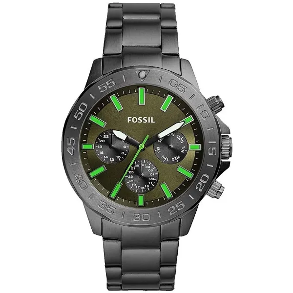 Fossil%20Green%20Dial%20Grey%20Stainless%20Steel%20Chronograph%20Watch%20For%20Men%20Fossil%20Fossil%20Fossil%20BQ2504%20-%20Image%203