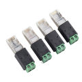 RJ45 To Rs485 Converter RJ45 Terminal Adapter Crystal Head To Terminal Block Cuilei. 