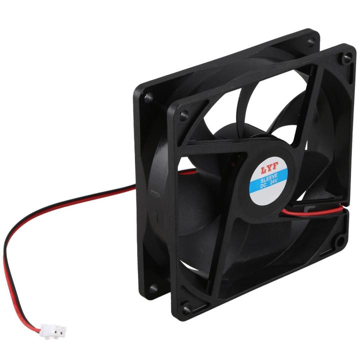 92mm x 25mm 24V 2Pin Sleeve Bearing Cooling Fan for PC Case CPU Cooler ...