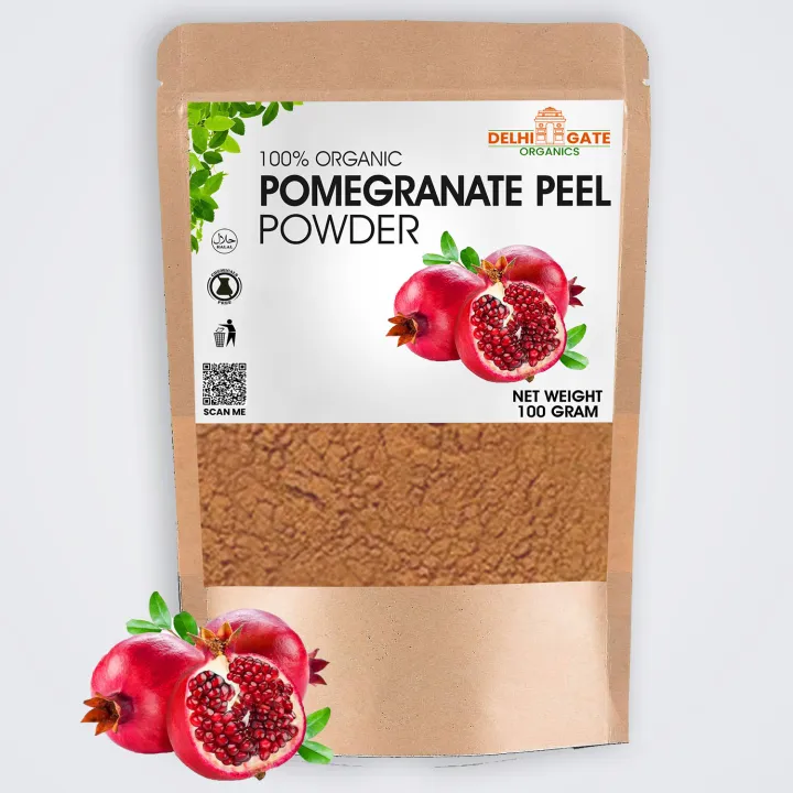 100% Pure Pomegranate Peel Powder | _Anar_Chilka_ Peel Powder -100 ...
