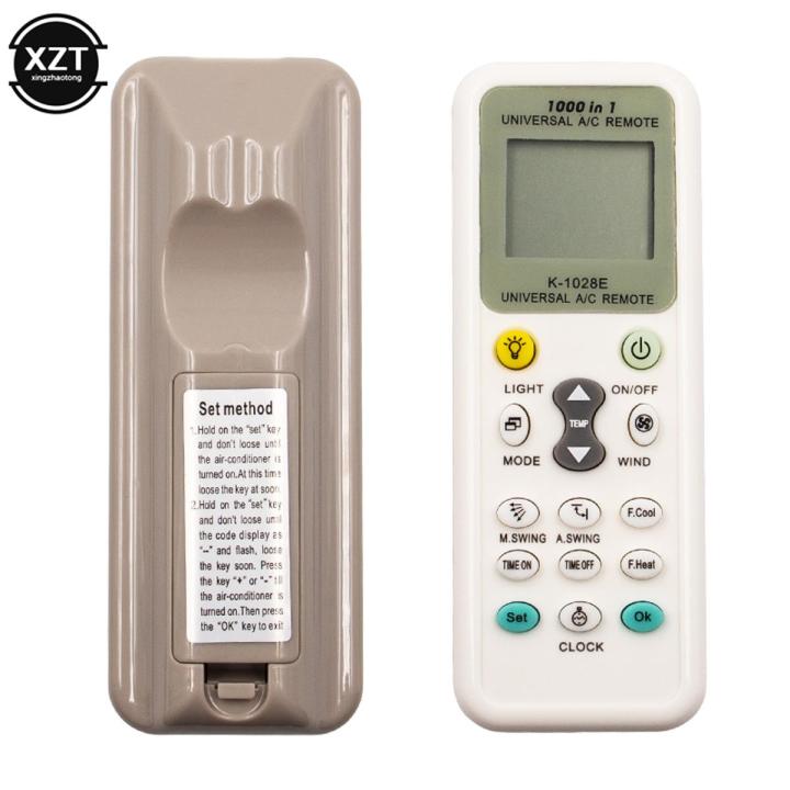 1000 in 1 Universal Air Condition Remote Control K-1028E Low Power Consumption LCD A/C Remote Control Controller