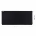 AUKEY Gaming Mouse Pad Large XXL (900 X 400 X 3 MM) Thick Extended Mouse Mat Non-Slip Spill-Resistant Desk Pad with Special-Textured Surface, Anti-Fray Stitched Edges for Keyboard, PC - Black. 