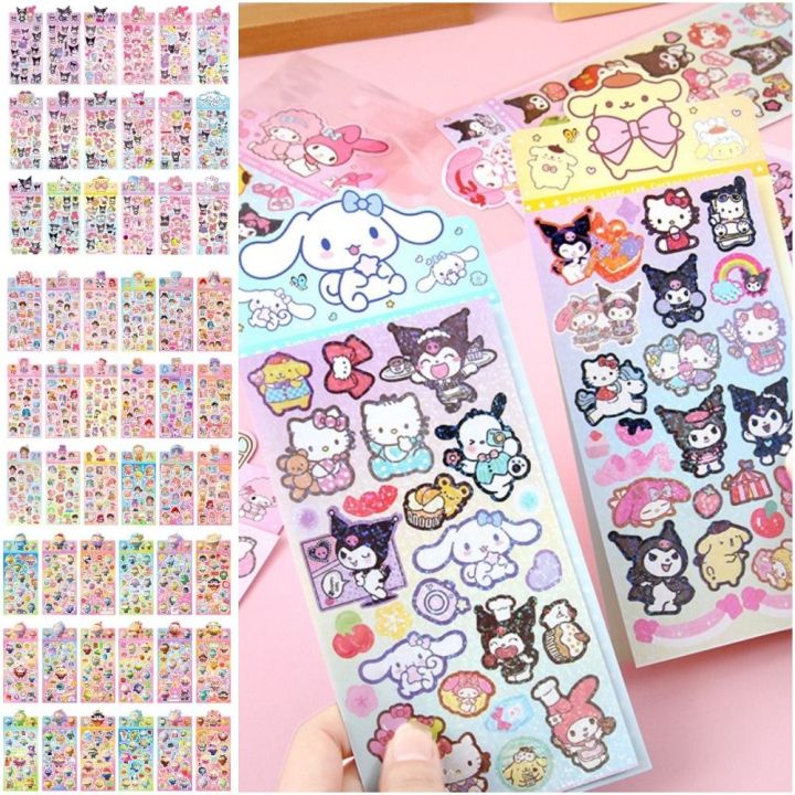 Creative Handmade Toy Kuromi Guka Sticker CartoonKuromi Melody Guka ...