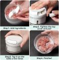 MINI SPEEDY MANUAL GINGER GARLIC CHOPPER EXTRA SMALL-SIZE QUICK SPEEDY VEGETABLES PULL ROPE CHOPPER. 