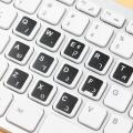 Water-proof Desktop Computer Laptop Label Sticker Hebrew Letter Keyboard Stickers Alphabet Layout. 