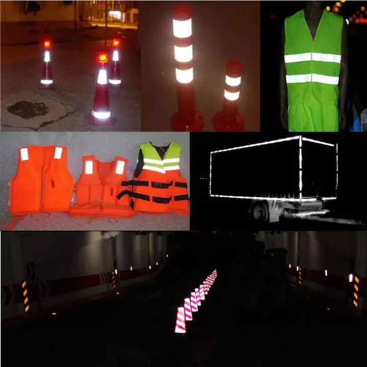 5cm%20X%20150cm%20White%20Safety%20Mark%20Reflective%20Tape%20Stickers%20Car%20Styling%20SelfAdhesive%20Warning%20Tape%20Automobiles%20Motorcycle%20Reflective%20Film%20-%20Image%204