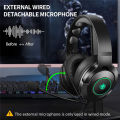 PHOINIKAS Q9 PROFESSIONAL WIRELESS BLUETOOTH GAMING HEADSET |NOICE CANCELLATION MIC |40H Playtime |7.1 SURROUNDED SOUND CHANNEL. 